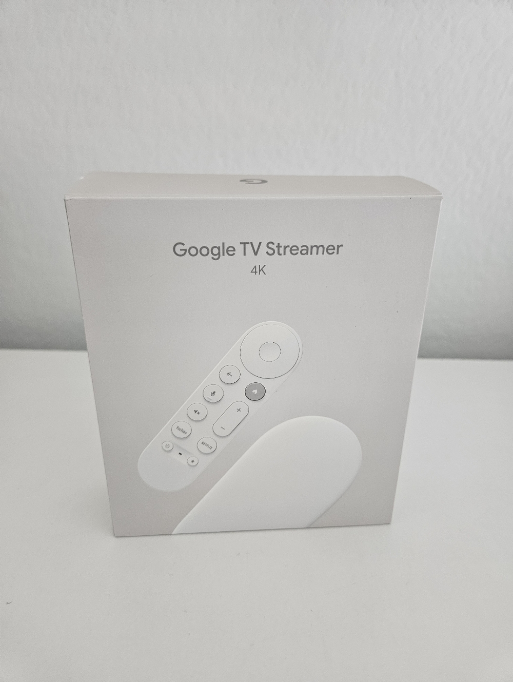 Google | TV Streamer 4K HDR Fast Streaming Device 32 GB Porcelain White Media